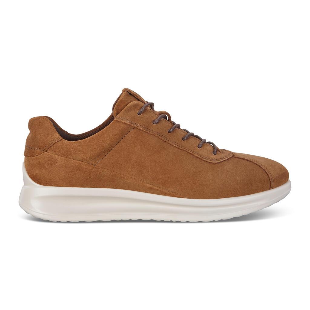 Ecco Vitrus Aquet Tie Mens Sneakers Brown Sales - India BWJ-612943